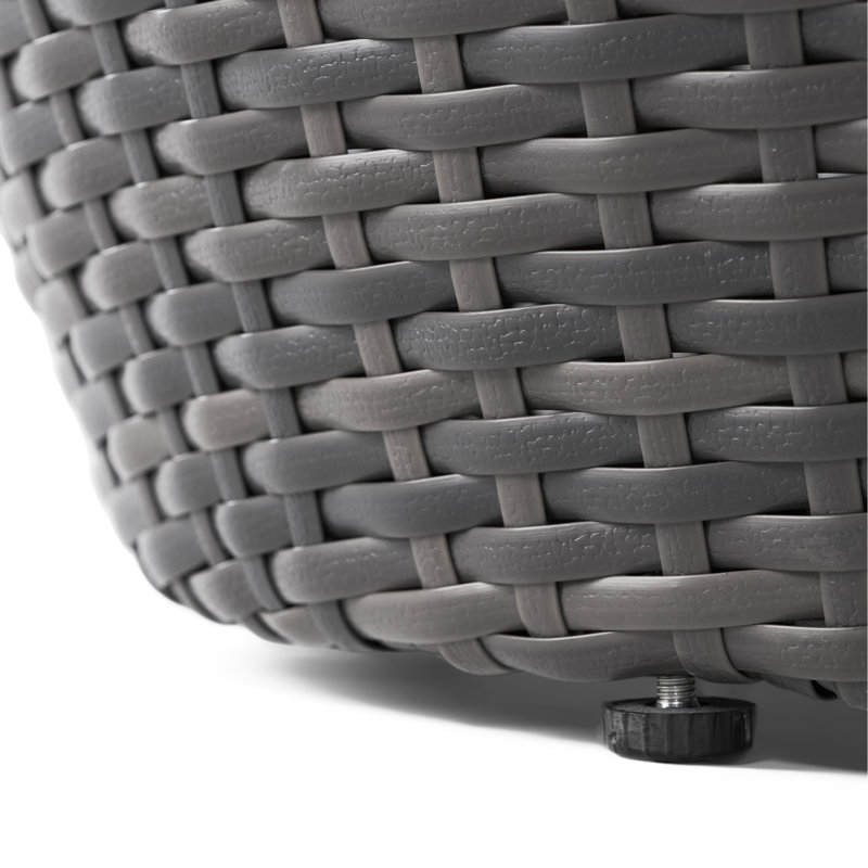 14.00" Wicker Outdoor Patio Side Table | Gift Idea