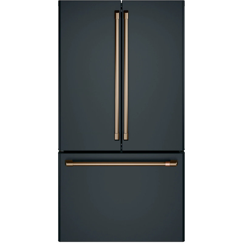 Refrigerator Handle Kit, Brushed Bronze