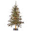 Dakota Lighted Artificial Pine Christmas Tree-1341506678