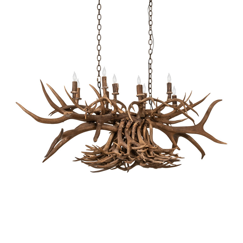 Rustic Lodge 10 - Light Chandelier