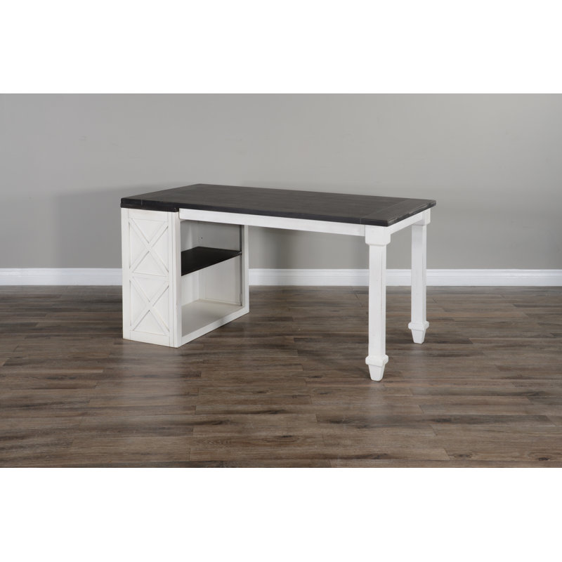 Ruma Solid Wood Base Writing Desk