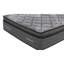 Très grand matelas 14 po avec base en mousse Super Ks, lit avec couches luxueuses, housse souple de 380 g / m², lit à ressorts ensachés et rembourrés de mousse, 14 po, qualité, tic-tac, roulé,