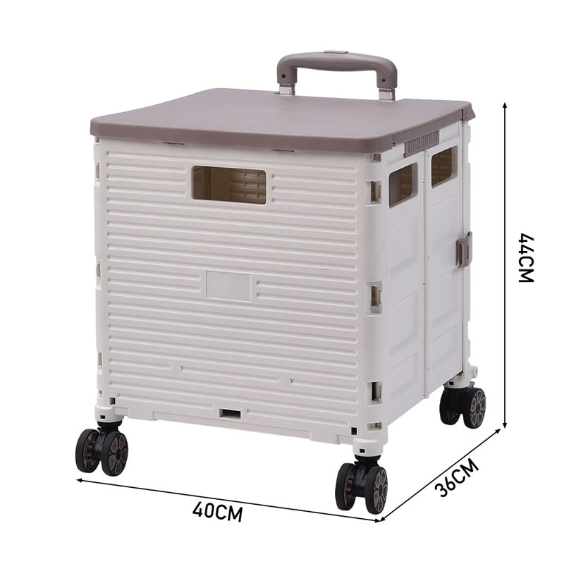 91cm H x 40cm W Utility Cart, White