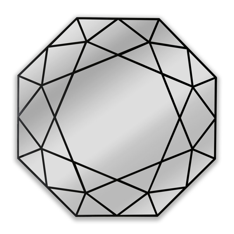 Abdella Metal Flat Wall Mirror