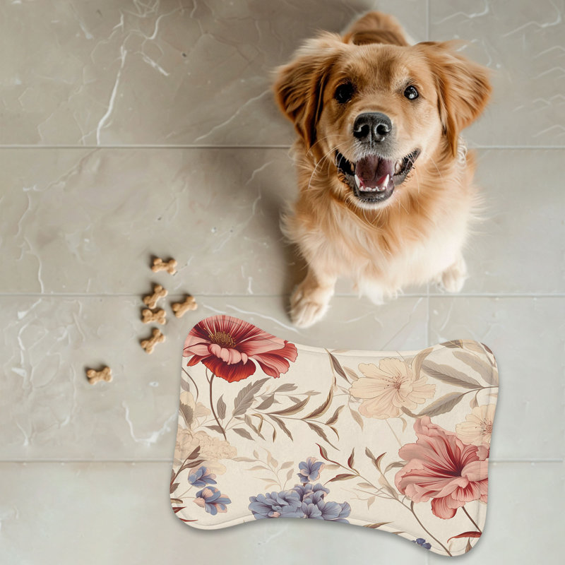Tapis pétales doux - 1 pièce