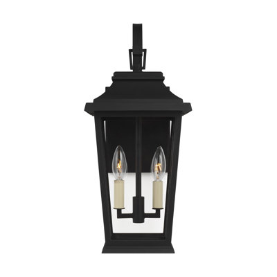 , 19.5"" H x 8.5"" W x 9.88"" D 1 - Light Outdoor Wall Lantern -  Generation Lighting, OL15401TXB