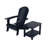 Arrlo Foldable Outdoor Adirondack Chair With Table-88382306