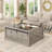 39.4'' Lift Top Coffee Table With Storage, Farmhouse Coffee Tables For Living Room-538762636-538762637