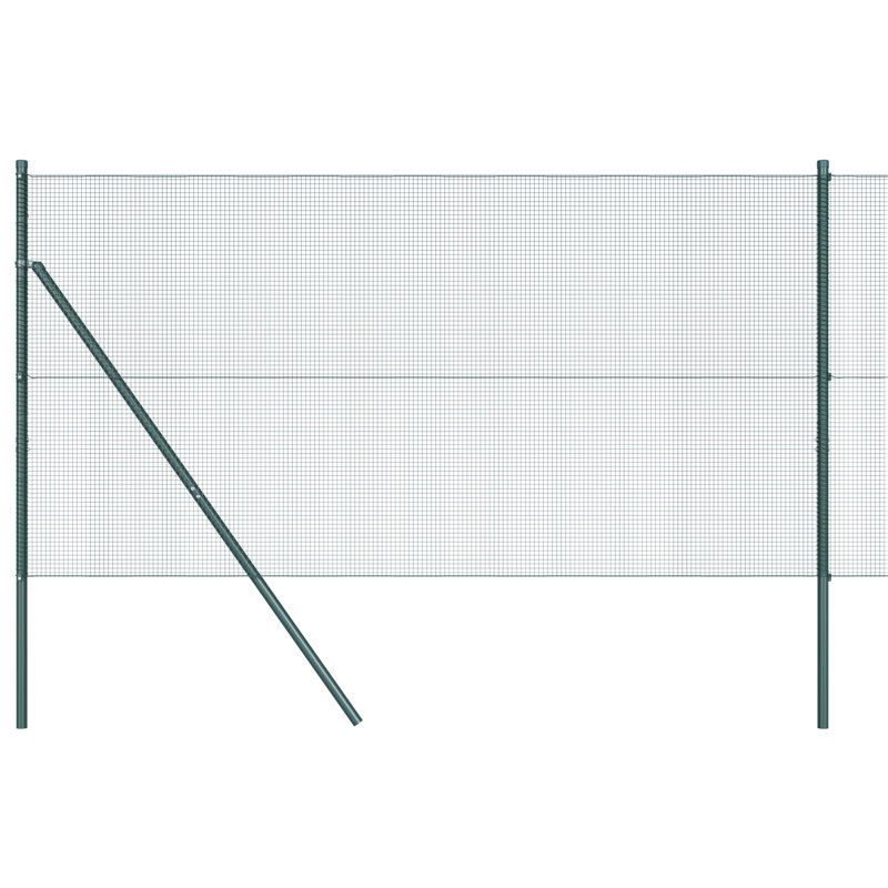 120cm H x 2500cm W Metal Border Fencing