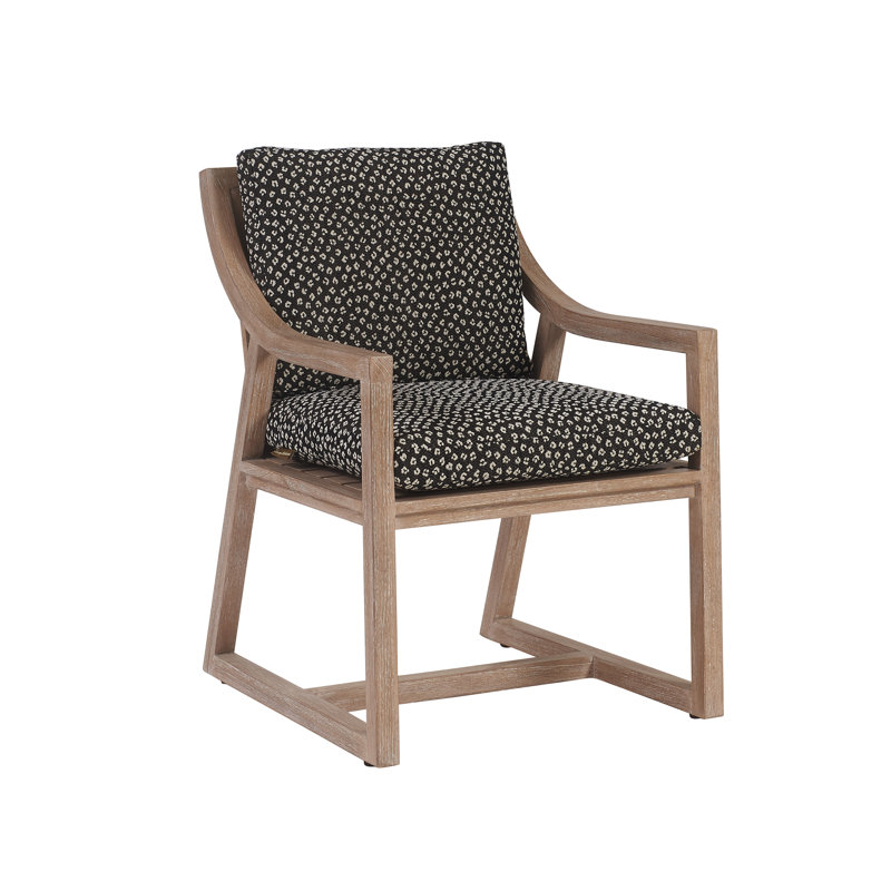 Stillwater Cove Dining Arm Chair, Black