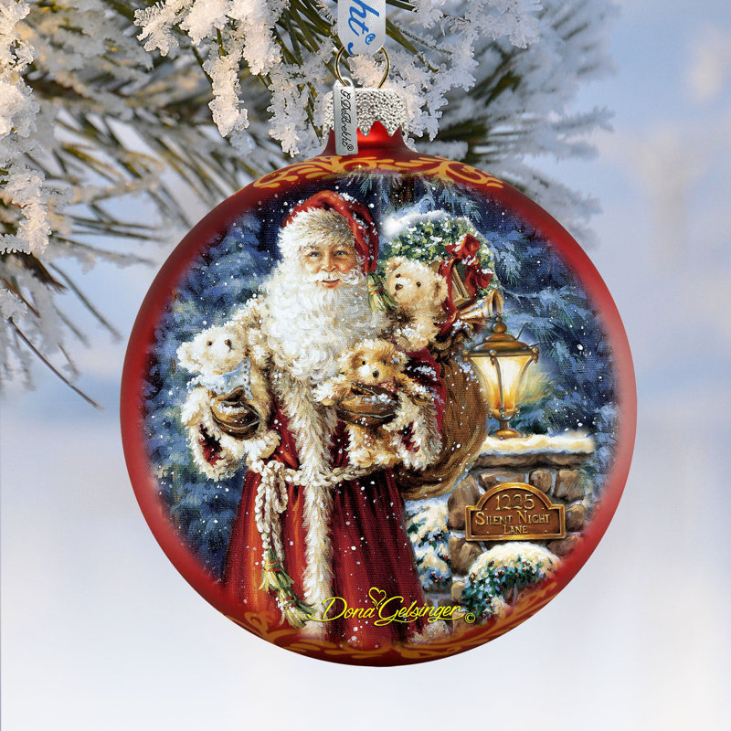 Ornement boule de Noël Holiday Splendor