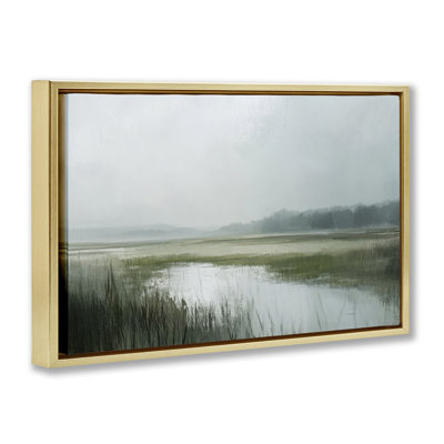 Cadre flottant Echoes Of Stillness, design par Novae