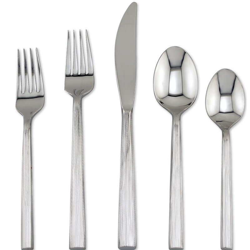 Ebern Designs Isen Stainless Steel Flatware Set - Service for 4
