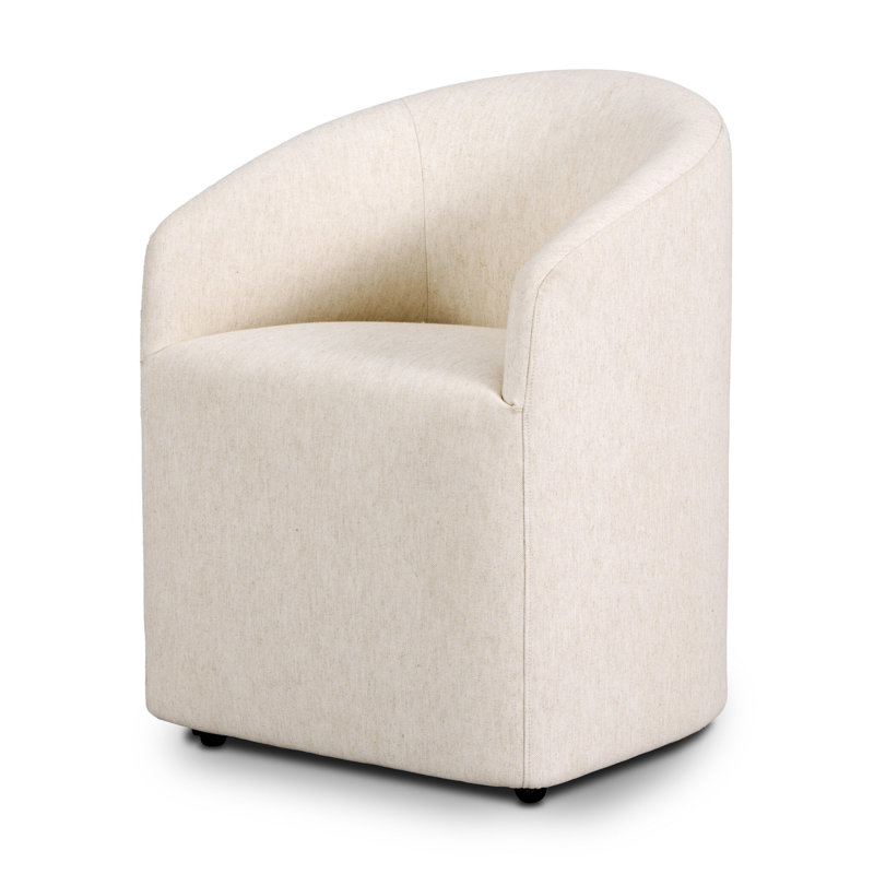 Rhett Upholstered Arm Chair, Newcastle Natural