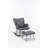 Schaghticoke PU Rocking Chair with Ottoman-87285843