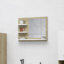 Adji Flat Mirror with Shelves-1513923661-1513923669