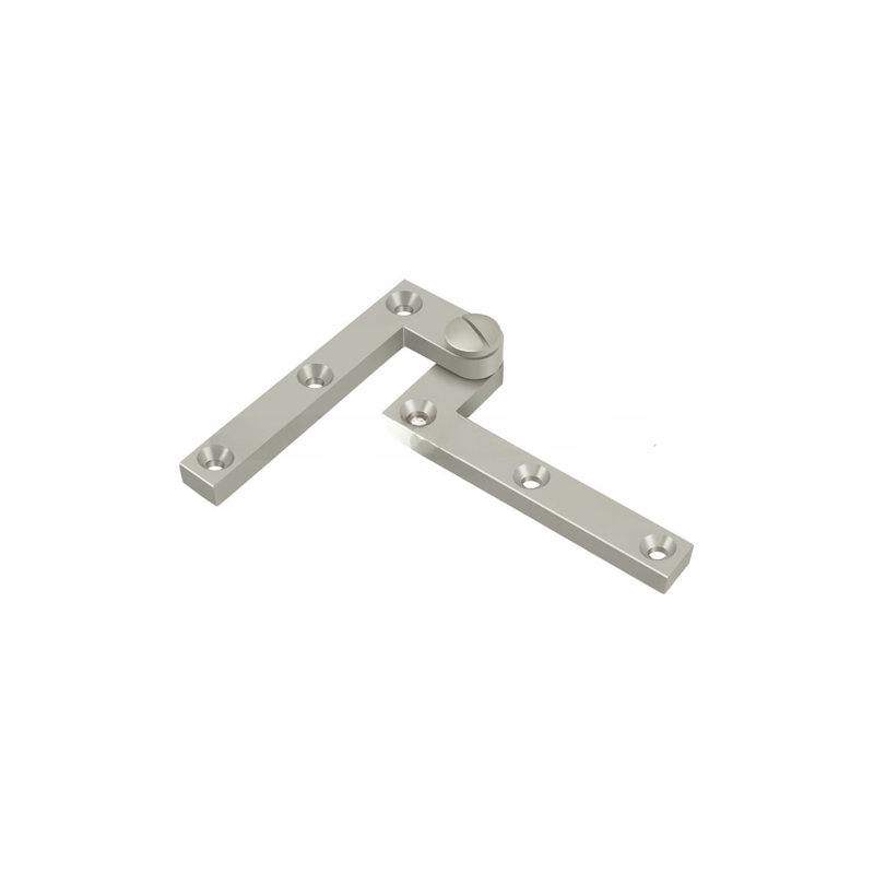 Butt Bearing Hinge, Brushed Nickel