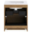 Kora 24.02" Wall Mounted Single Bathroom Vanity with Top-700582042