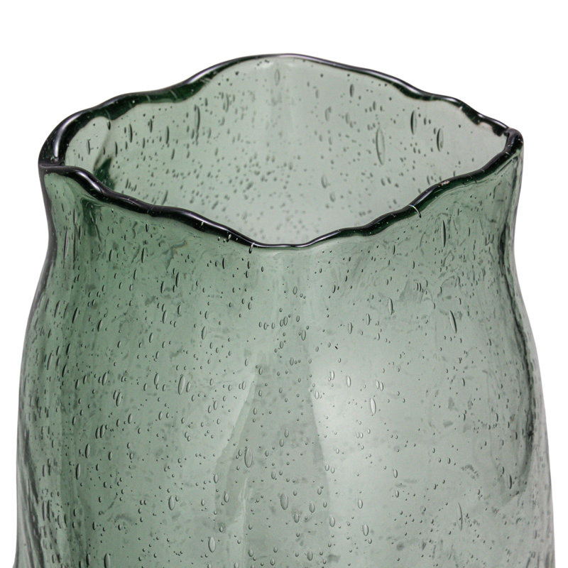 Azal 10.62'' Glass Table Vase