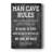 Man Cave Rules -Gallery Wrapped Cavas-100888825