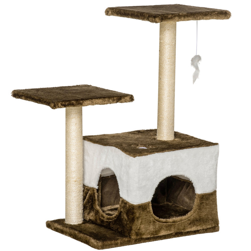 Gertrude 70cm H Cat Tree, Brown
