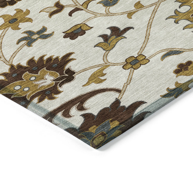 Machine Washable Indoor/Outdoor Chantille ACN2290 Global Rug, Rectangle 10' x 14'