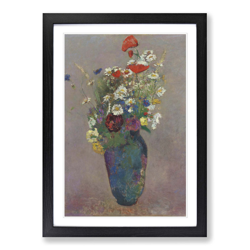 Odilon Redon - Single Picture Frame Painting, Black