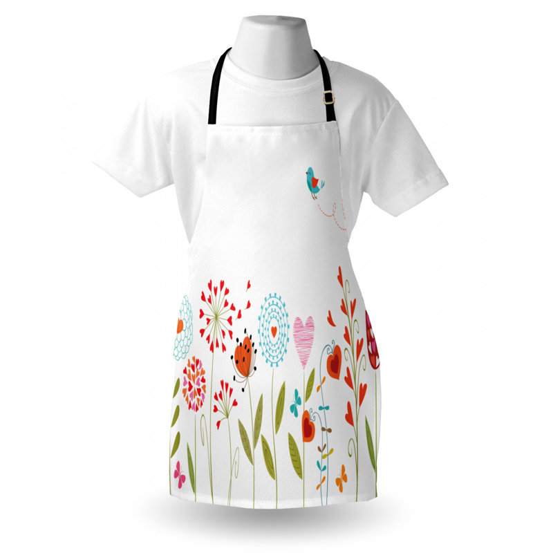 Floral Bib Apron