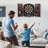 Dartboard and Cabinet Set Complete with All Accessories Easy Assembly