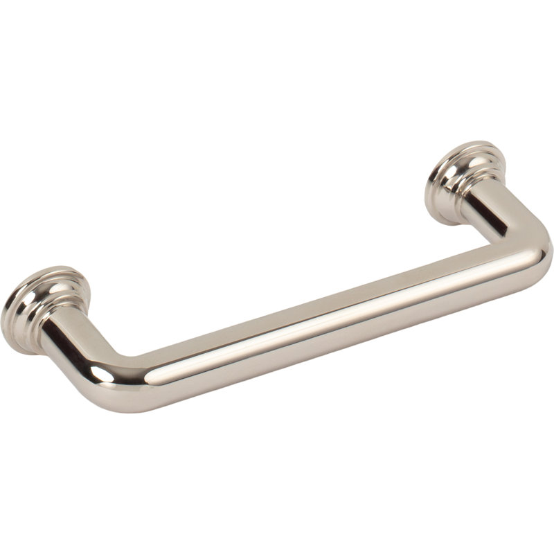 Davis Bar Pull, 3 39/50", Polished Nickel