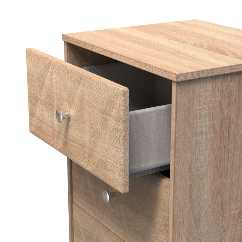 San Jose Bedside Table, Bardolino Oak