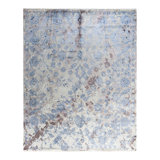 Overdyed One-of-a-Kind 8' 3" X 10' 3" Hand Knotted Area Rug