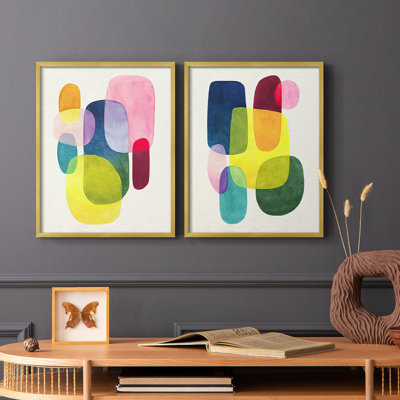 Sunlit Spectrum I-Premium, reproduction encadrée prête à accrocher - aucun clou requis - aucun clou requis