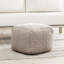 Prism 18" Wide Handwoven Square Pouf-761080668