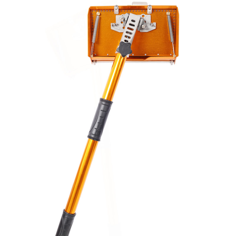 Adjustable Drywall Finishing Tool Plaster Box,With Extendable Handel,With 1PC Mudguard,For Plasterboard Wallboard Sheetrock