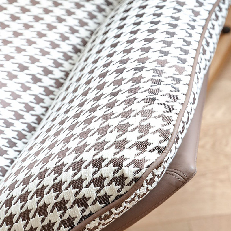 Chaise berçante en bois massif