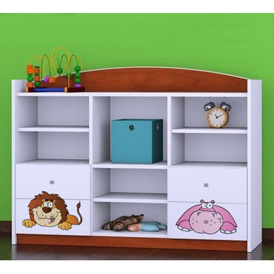 Camila 92 cm H X 129 cm W Kids Cube Bookcase