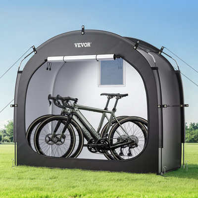 Tente extérieure spacieuse et imperméable pour 4 à 5 vélos