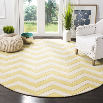 Teresita Chatham Hand Tufted Wool Chevron Rug
