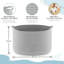 Laundry Basket with Handles-1997898700