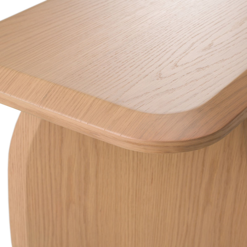 Cassell - Console moderne en chêne blanc
