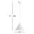 Johnston 1-Light Dimmable Integrated LED Single Pendant-685550549-685559676
