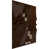 Textured Metallic Mystic Brown