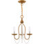 Lustre 3 lumières façon bougie Burvale-1952545758