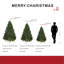 Arbre de Noël illuminé 5 pi avec lumières claires-1112805377
