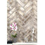 MSI 12 in. x 15 in. Natural Textured Clay Brick Mosaic Floor and Wall Tile-8493432