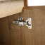 Porte à fermeture douce et support de rangement ouvert, meuble-lavabo autoportant de 48 pouces, contreplaqué (meuble-lavabo seulement, évier exclu)