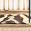 7 pi 10 po Tapis multicolore X 3, motifs géométriques, rayures, polypropylène pour une pièce élégante - tapis coloré et maison moderne