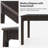 Guillermina Modern 72'' W Fluted Solid Wood Dining Table with Built-In Storage Drawers-349031473