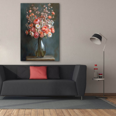 'Flourish' by Ashley Bradley Canvas Wall Art
